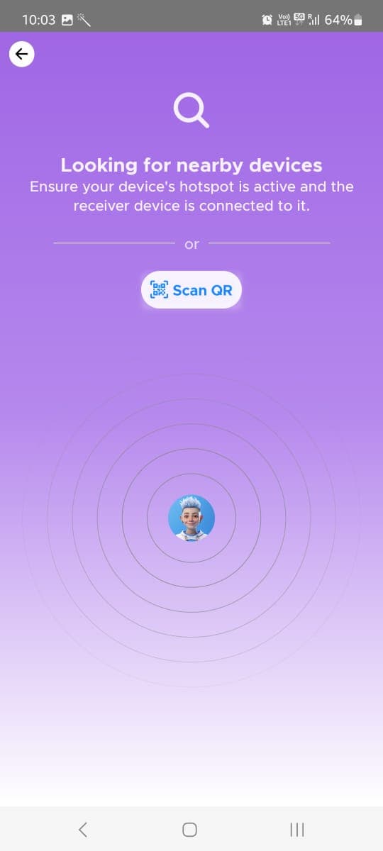 Send files in seconds